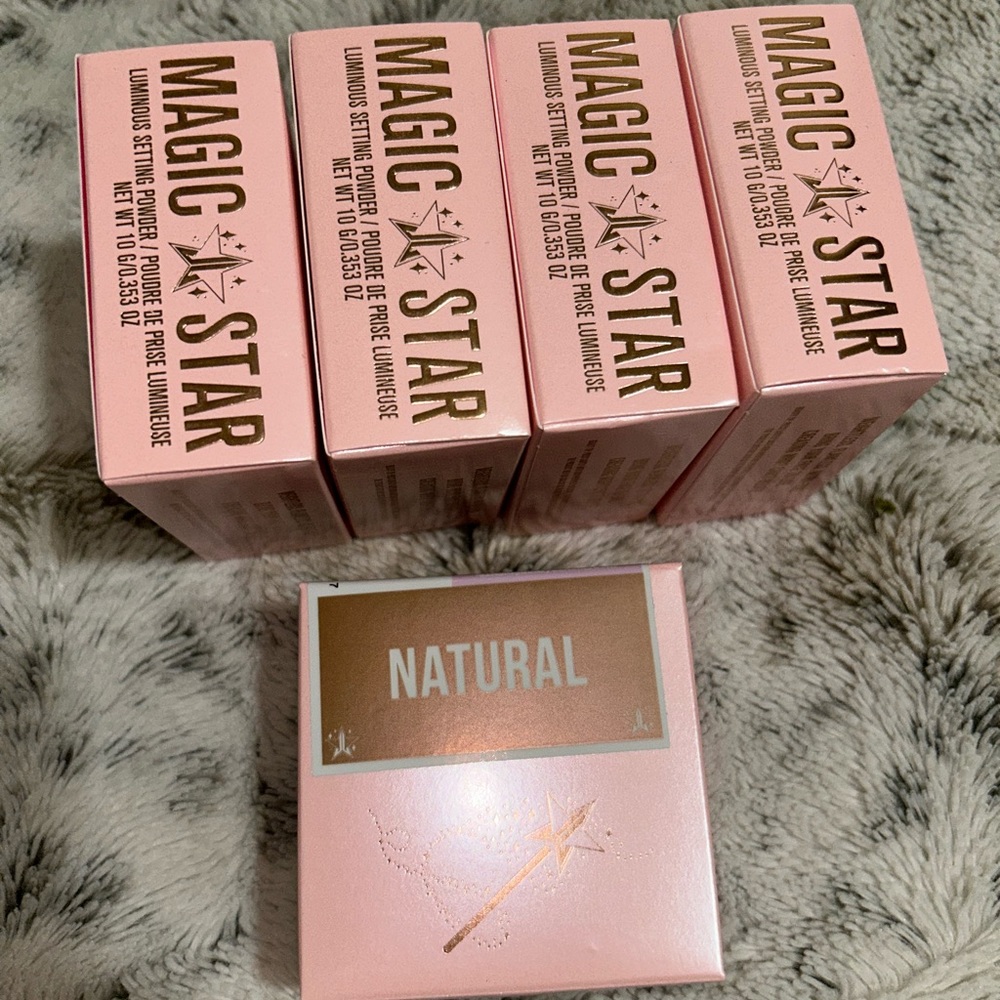 🆕 $10 Add On NEW IN BOX Jeffree Star | Magic Star Setting Powder | Natural - Picture 5 of 16